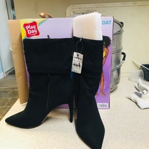 Brand new - Express slouch heeled booties